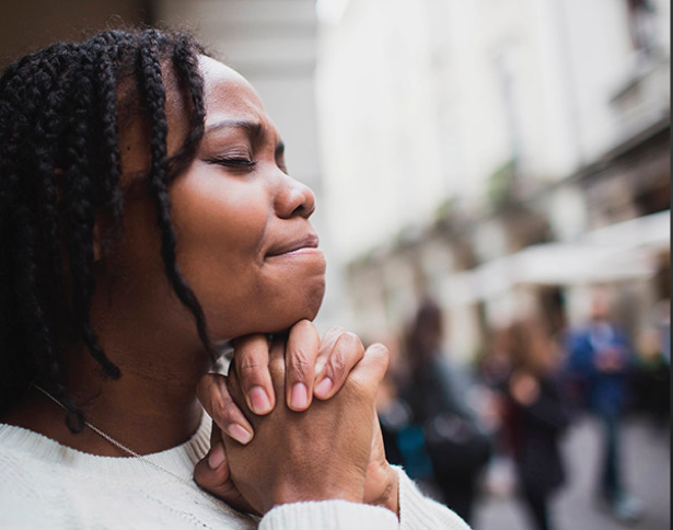 Woman Praying, Prayer Centers, Valley of Decision